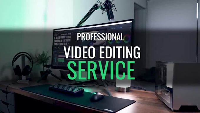 do professional video editing