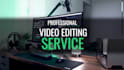 do professional video editing