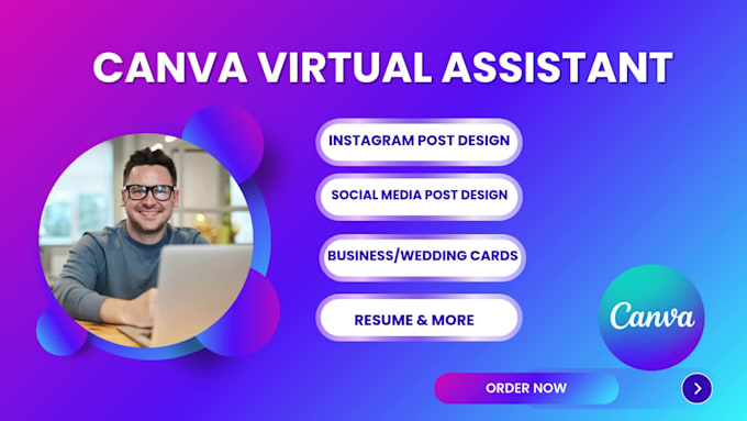 be your personal canva virtual assistant