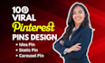 create eye catching pinterest pin design