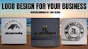 design a modern minimalist logo with 2 years experience