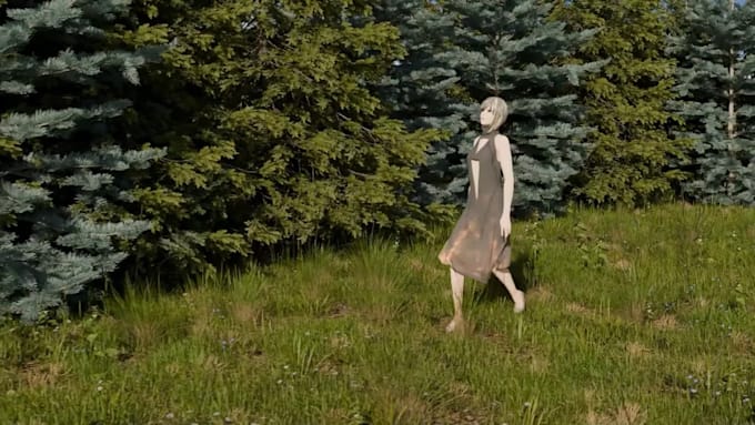 make animation for 3d game character