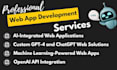 create web app using openai or gpt4 or machine learning