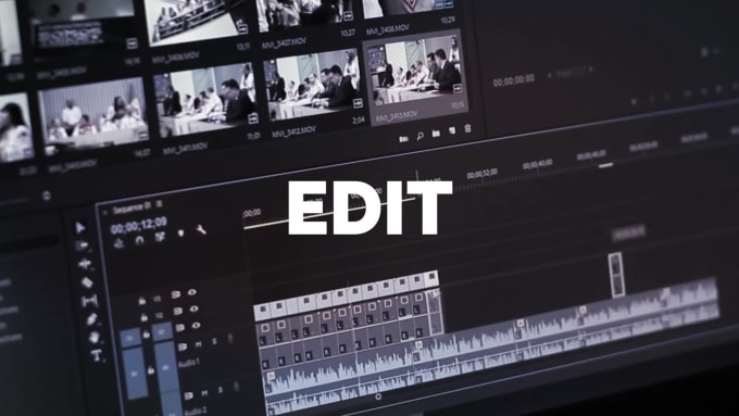 edit short form and long form video with motion graphic