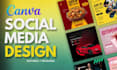 design editable canva templates and instagram posts using canva