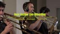 record a live horn section trumpet, sax, trombone, brass