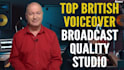 record a british male voice over
