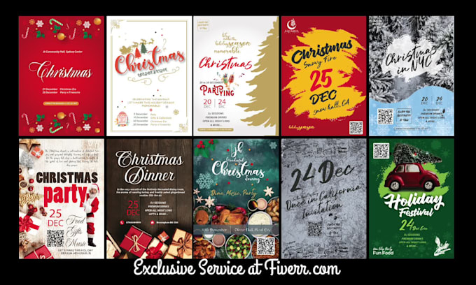 modern flyer brochure poster design