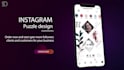 design high resolution puzzle instagram feed