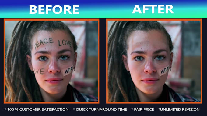 professionally remove objects, wires, text and people from video