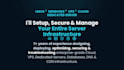 setup, secure and manage your linux, windows, vps and cloud server