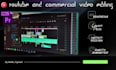 do youtube and commercial video editing