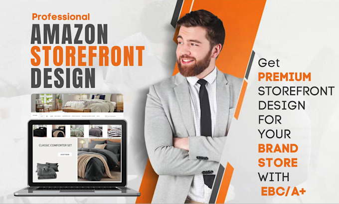 create amazon storefront design or amazon storefront