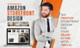 create amazon storefront design or amazon storefront