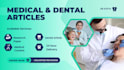 write SEO optimized medical and dental articles with original research