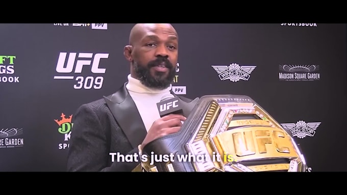 create ufc MMA and boxing videos for youtube channel