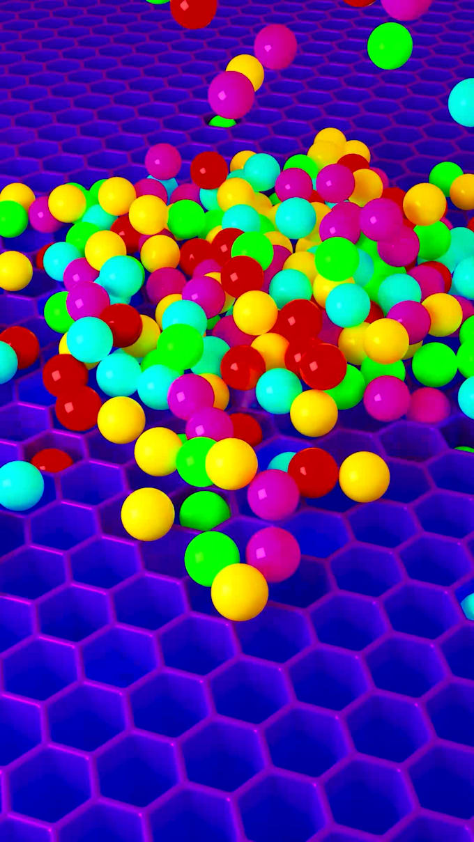 make satisfying physics simulation videos