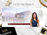 design professional real estate marketing posts