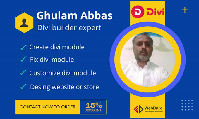 build divi module, convert figma to divi, and fix divi issue