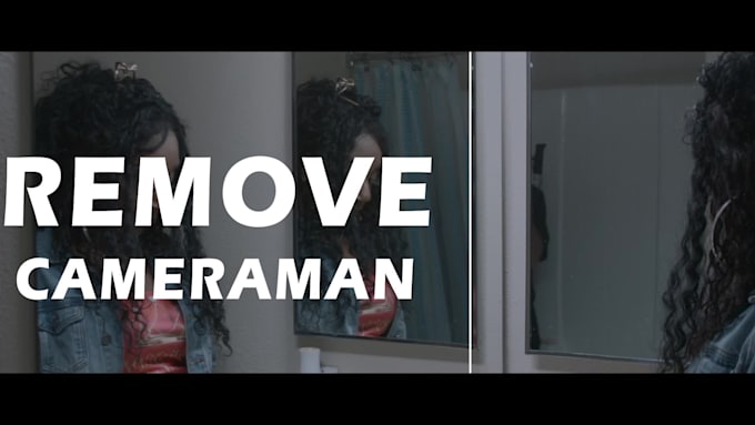 remove unwanted object, people from video vfx