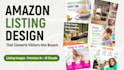 design amazon listing images, infographics and lifestyle images