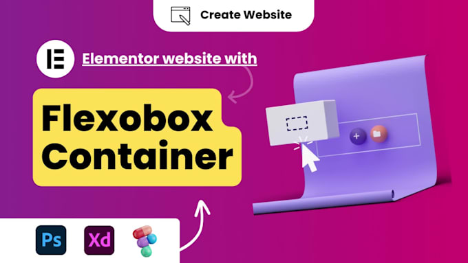 create or convert websites with elementor flexbox container