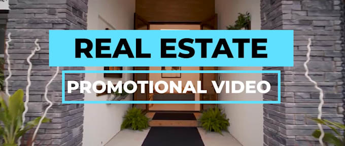 create a cinematic real estate promo video