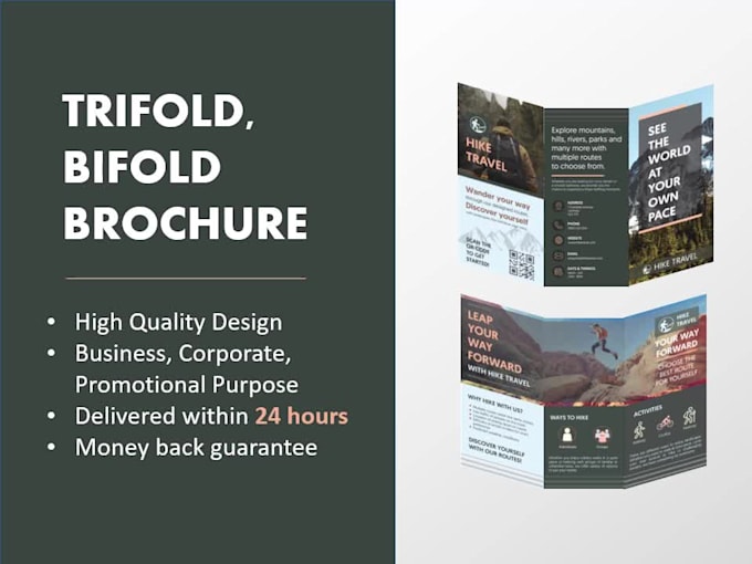 design brochure, flyer, leaflet, pamphlet, tri fold, bi fold