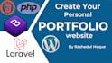 design personal portfolio website, resume website