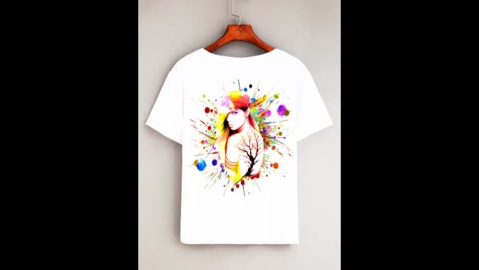 An awesome watercolor t shirt design shirt design