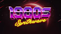 design a futuristic 80s retro synthwave logo