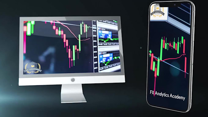 make forex, stock, crypto, promo video ad