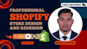 design, redesign shopify store, shopify dropshipping store, shopify website