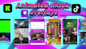design a custom tiktok overlays  and stream screen package
