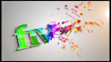 create modern text animation and youtube intro outro