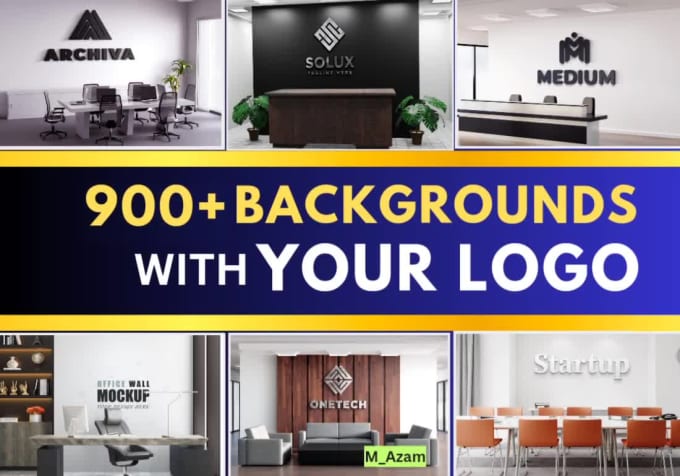 Design Professional Zoom Virtual Background With Your Logo By Customer ...