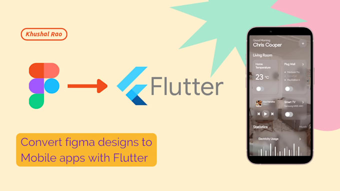 Convert figma to flutter by Khushalsingh | Fiverr