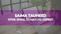 create html email signature, clickable html email signature