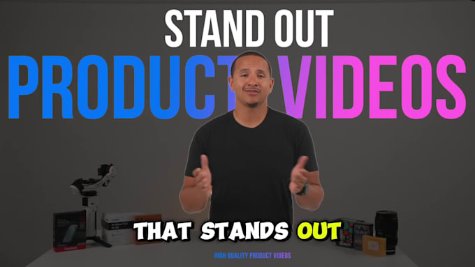 make a product video for amazon or ecommerce store