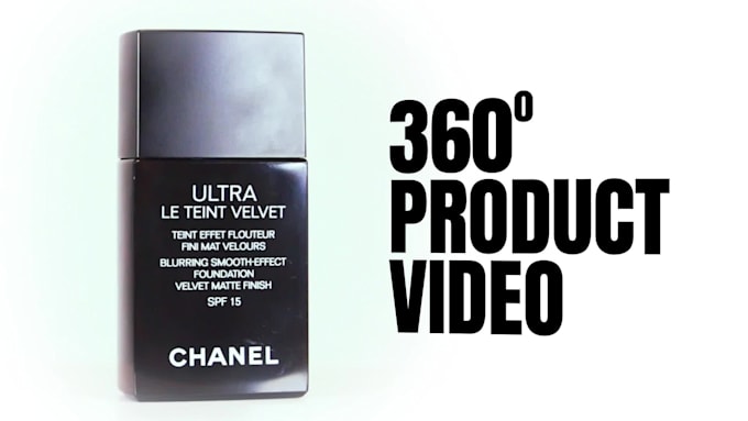do a professional 360 degree product video production