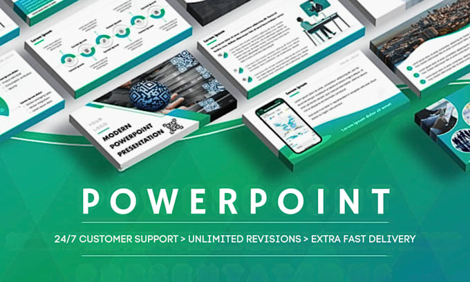 review, redesign and improve branded powerpoint presentation with premium themes