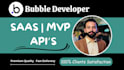 build your bubble io website, bubble app, bubble mvp with API integration,