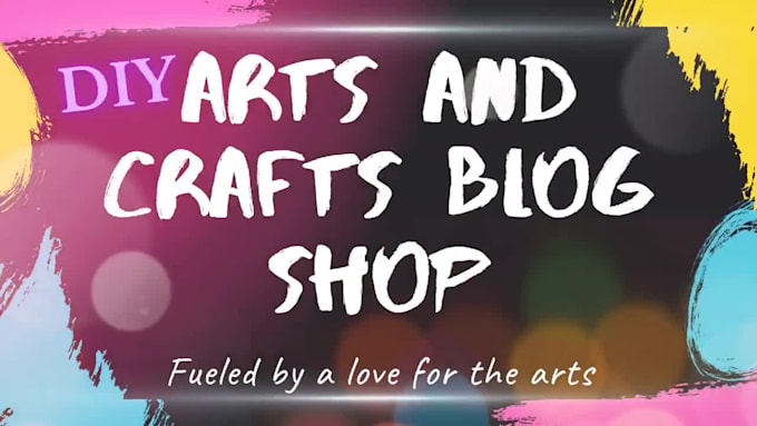 write diy art and craft fun blog