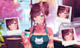 design png tuber and vtuber model for streams in vtuber anime style