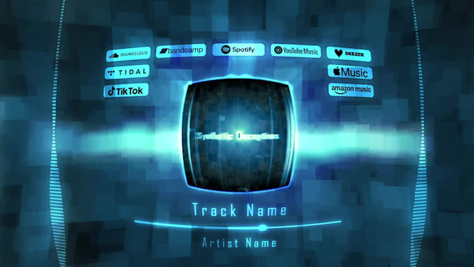 make an audio visualizer video for your release