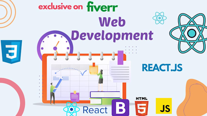 Build developed and responsive web application with programming by ...