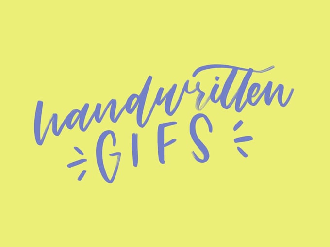 make scribbly text animation for you