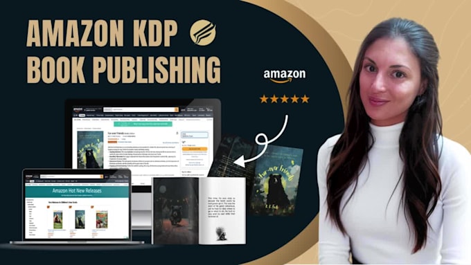 publish your book on amazon KDP kindle ebook, paperback