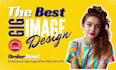 design professional fiverr gig thumbnail and gig images
