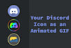animate your discord icon